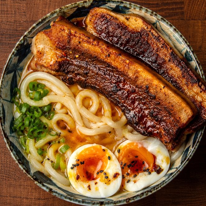Easy Crispy Pork Belly Miso Butter Ramen