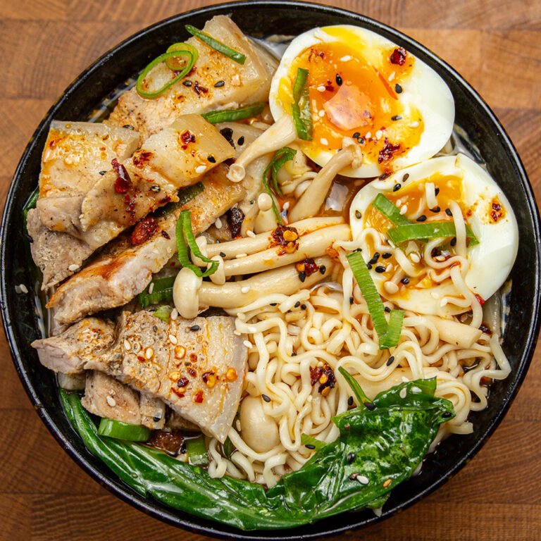 Easy Chili Garlic Pork Belly Ramen Recipe
