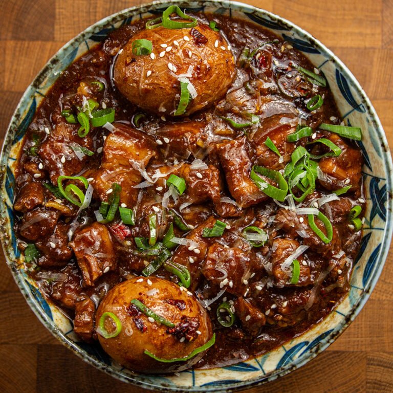 Taiwanese Braised Pork Rice Bowl