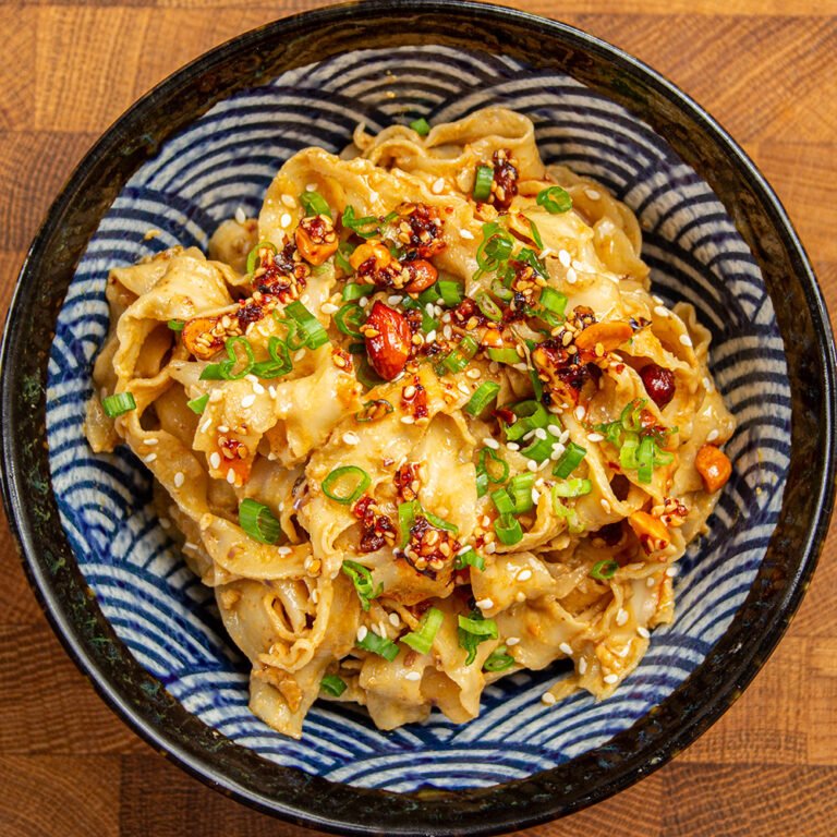 Peanut Chili Noodles