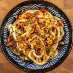 Miso-Butter Noodles with Caramelized Onions
