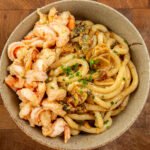 Easy Creamy Chili Oil Shrimp Noodles
